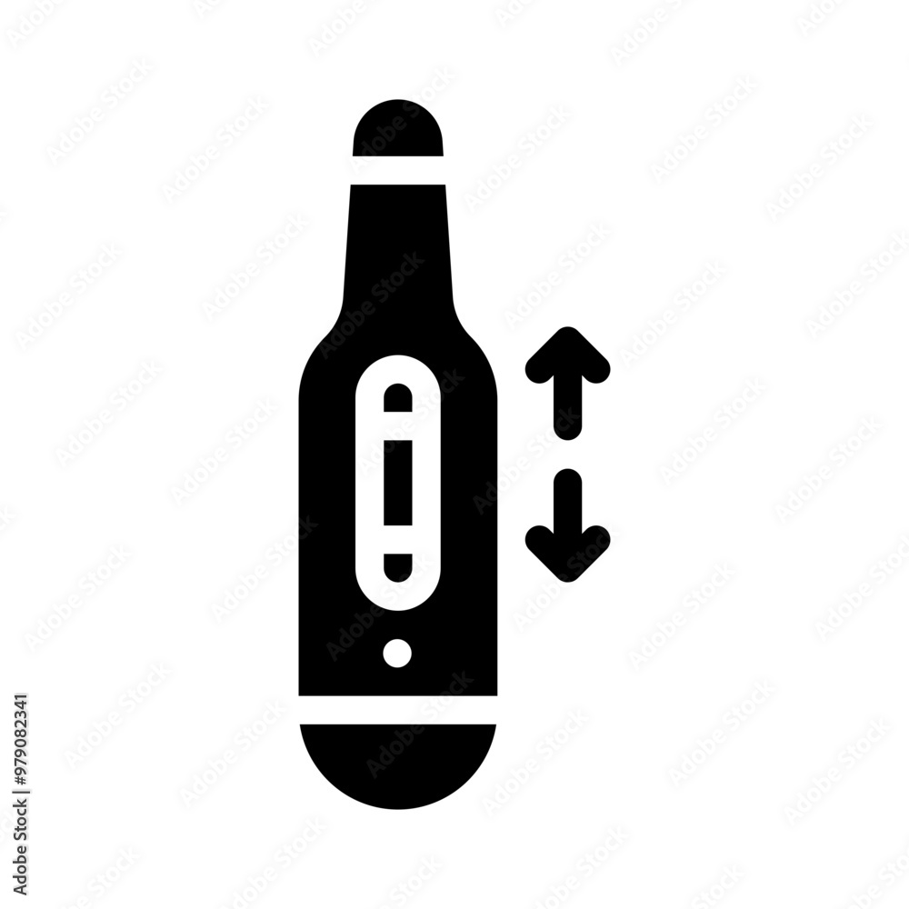 temperature glyph icon temperature glyph icon
