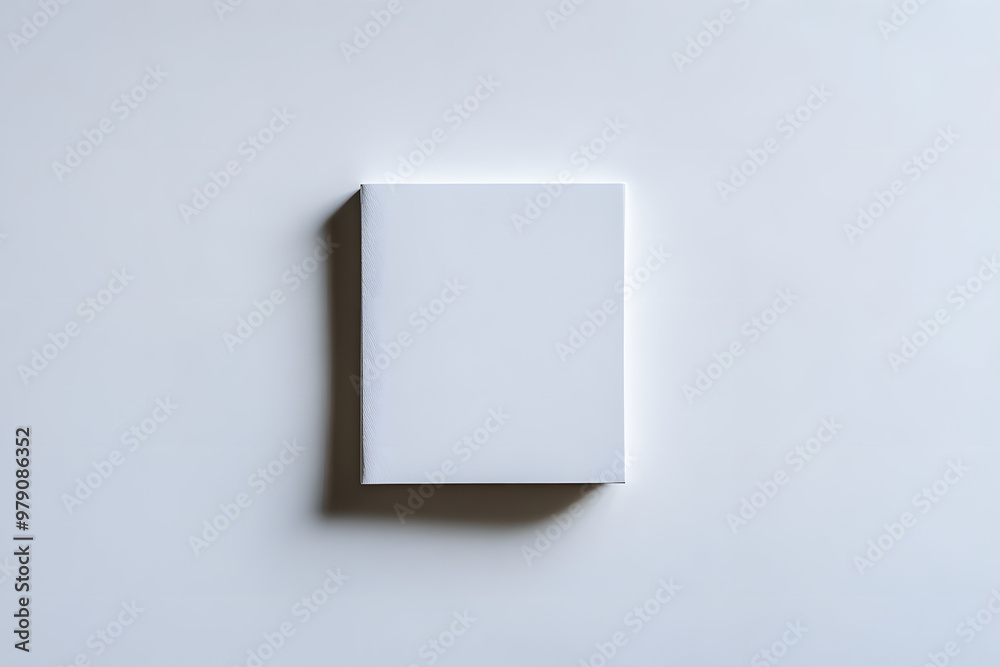 A blank frame hangs on a wall, ready for a photo or artwork to personalize the space A blank frame hangs on a wall, ready for a photo or artwork to personalize the space