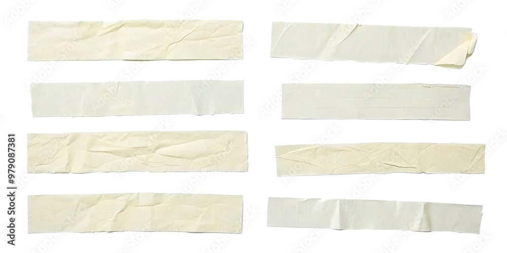 Obraz premium tape set isolated on white background