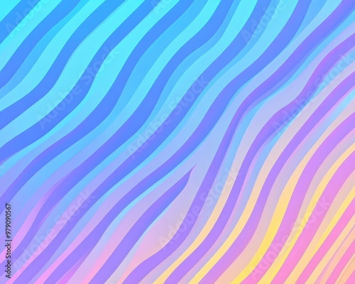 Background texture of pastel tint gradients and wavy lines