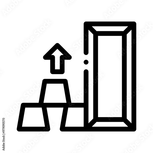 precious metals line icon