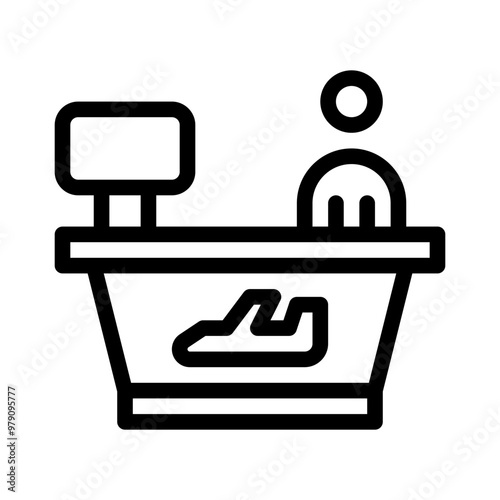 check in line icon