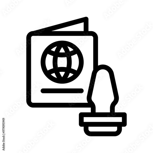 visa line icon
