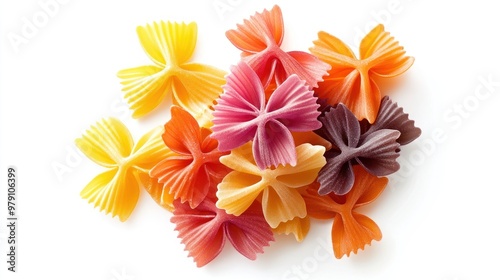 Pile of Farfalle food confectionery accessories.