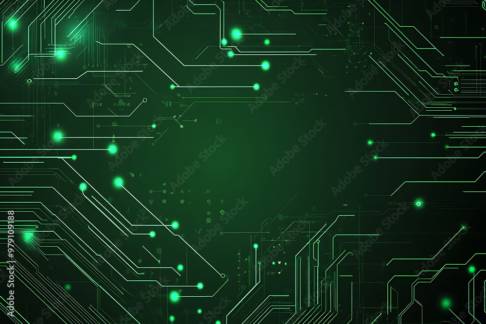 Abstract representation of a circuit board with glowing neon lines and geometric patterns against a dark background. The image evokes a high-tech, futuristic feel with ample copy space
Abstract representation of a circuit board with glowing neon lines and geometric patterns against a dark background. The image evokes a high-tech, futuristic feel with ample copy space