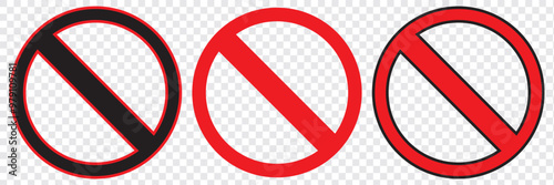 blocked linear icon, Ban isolated icon,  block outline vector icon with editable stroke. EPS 10.