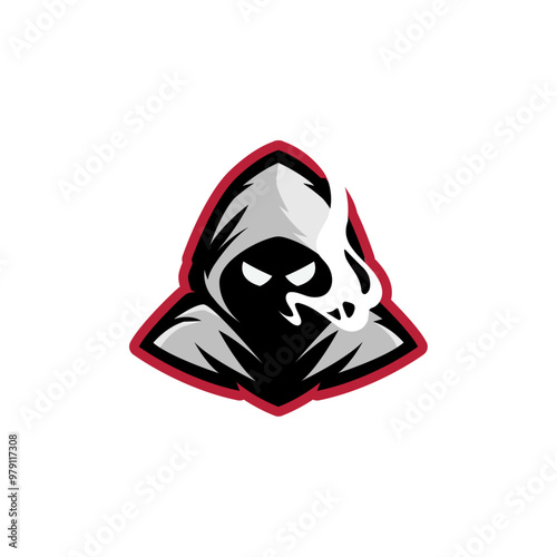 vape smoke man hoodie logo