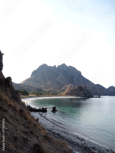 Padar island view point, indonesia