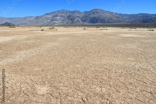 Mojave Desert landscape in California