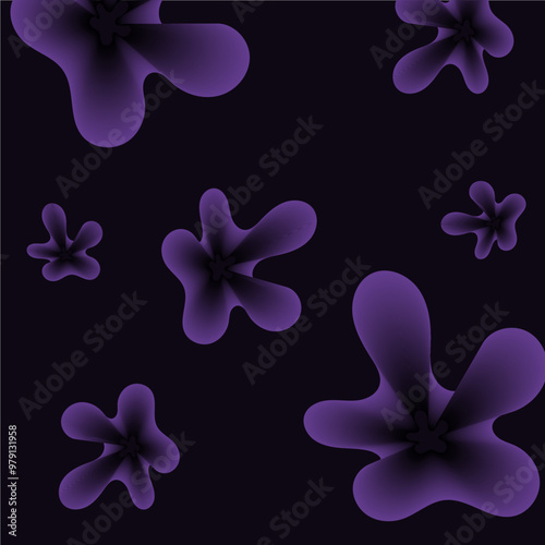 Backgraund 3d slime