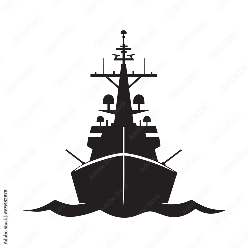 Soldiers Silhouette Design - military destroyer ship vector illustration in black and white
Soldiers Silhouette Design - military destroyer ship vector illustration in black and white