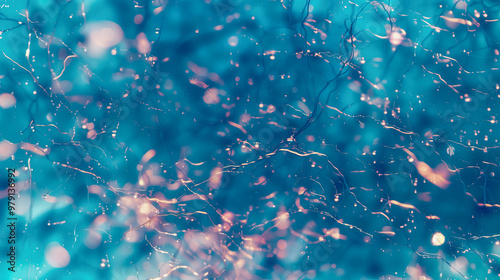 abstract background, futuristic illustration, AI generated