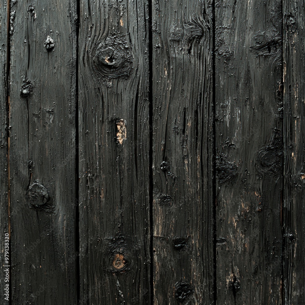 Obraz premium Dark wood texture