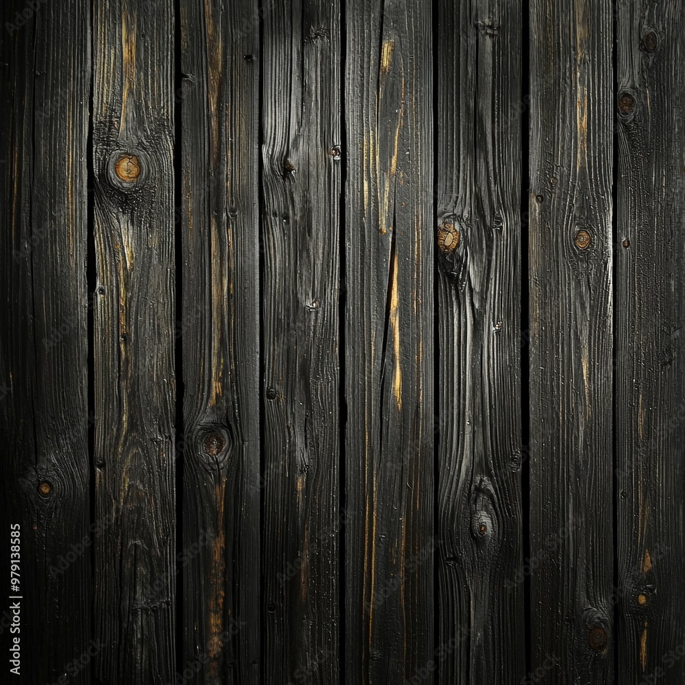 Fototapeta premium Dark wood plank texture