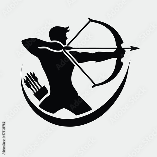 Archer in Silhouette