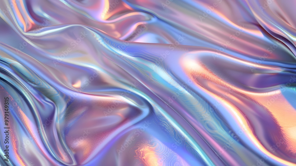 Abstract Shimmering Iridescent Fabric Texture Abstract Shimmering Iridescent Fabric Texture