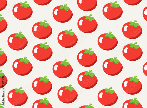 seamless pattern with tomato