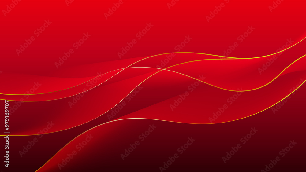 Bold red abstract wave background featuring smooth gradient transitions and fluid lines. The vibrant red backdrop is ideal for modern design projects, banners, or digital presentations Bold red abstract wave background featuring smooth gradient transitions and fluid lines. The vibrant red backdrop is ideal for modern design projects, banners, or digital presentations