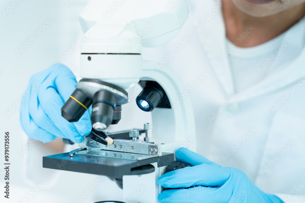 Scientist check chemical whole grains residues in laboratory. Control experts inspect the concentration of chemical residues. hazards, standard, prohibited substances, contaminate, Microbiologist. Scientist check chemical whole grains residues in laboratory. Control experts inspect the concentration of chemical residues. hazards, standard, prohibited substances, contaminate, Microbiologist.