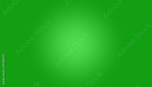 Gradient green background with light effect