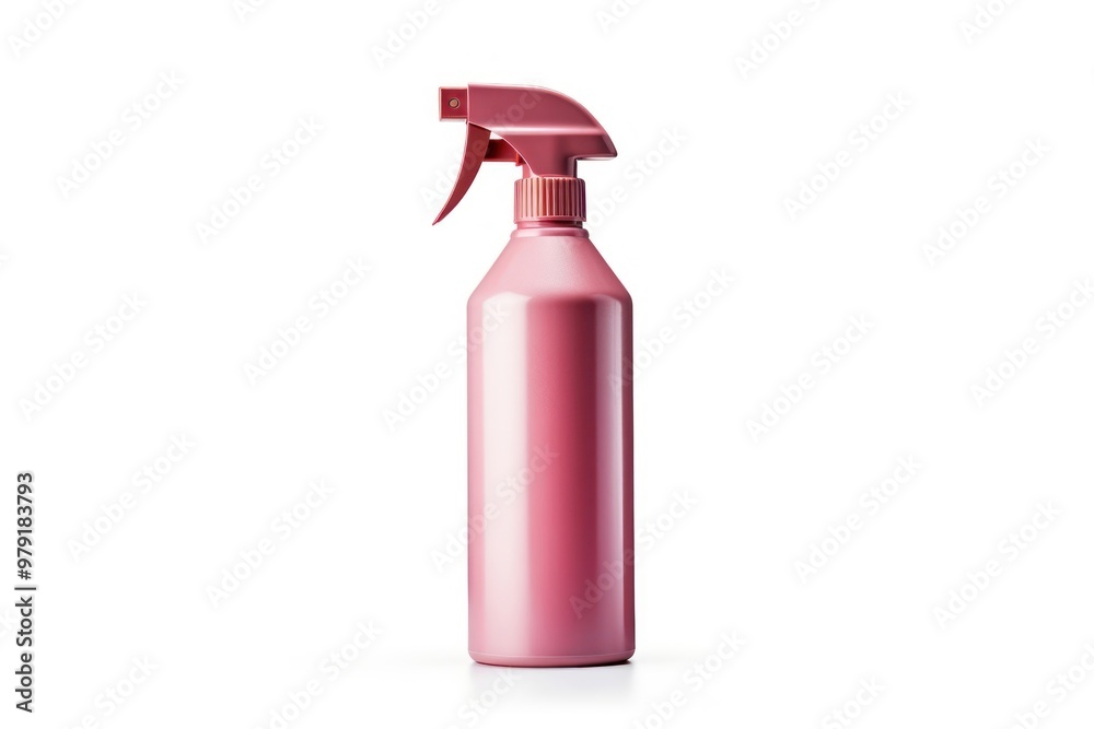 Cleaning spray bottle white background protection. Cleaning spray bottle white background protection.