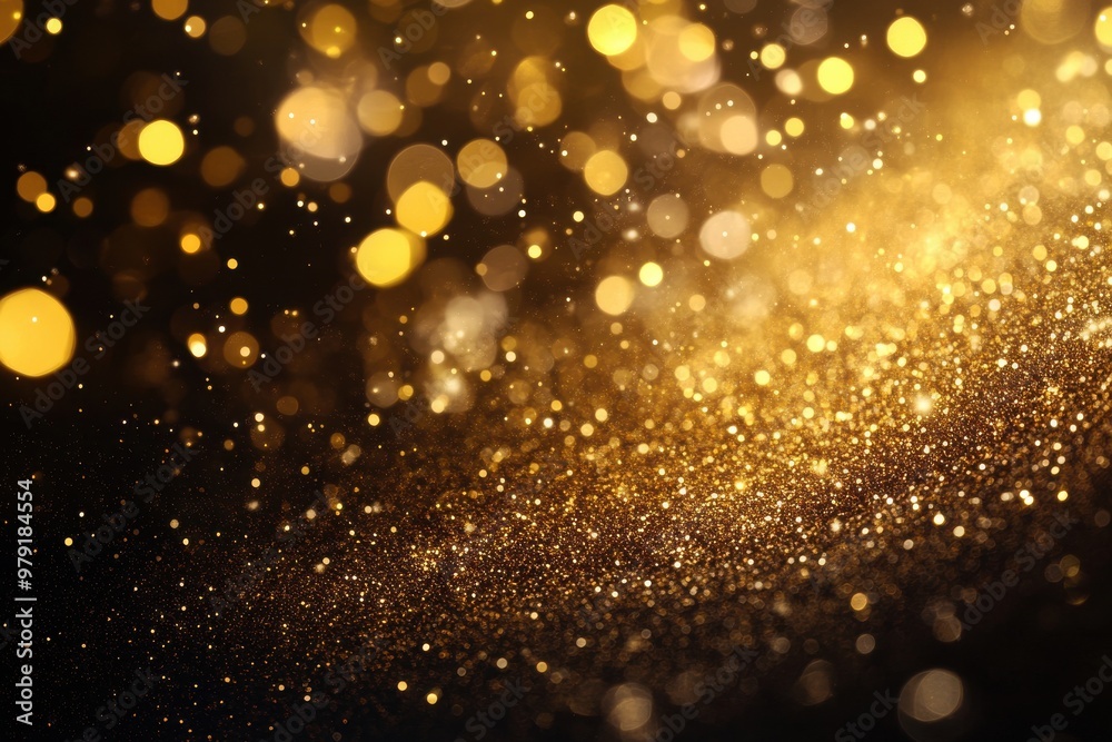 Abstract golden glitter sparkle background Abstract golden glitter sparkle background