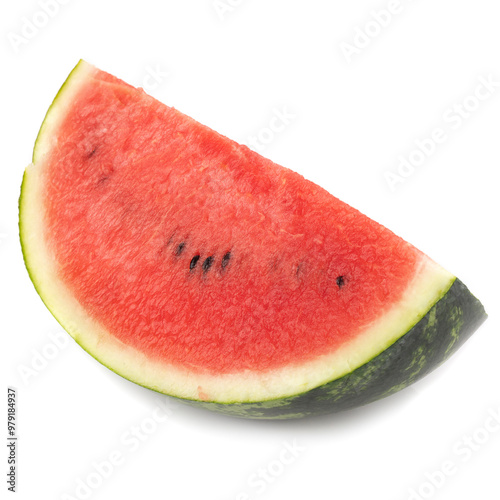 Watermelon Slices isolated on a white background