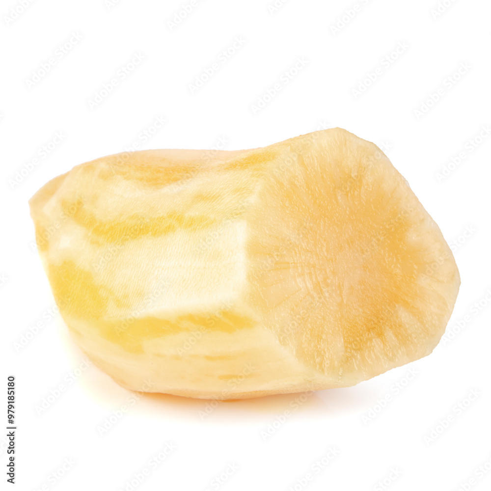 Yacon roots isolated on a white background Yacon roots isolated on a white background