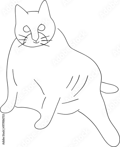 illustration of a cat