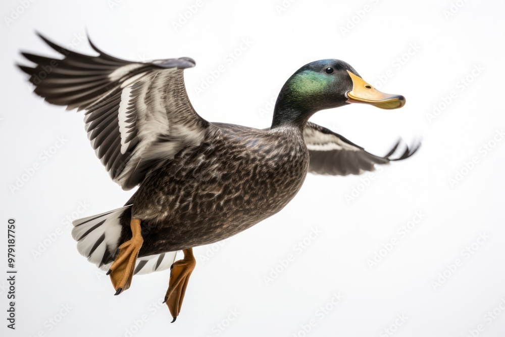 Duck animal flying bird. Duck animal flying bird.