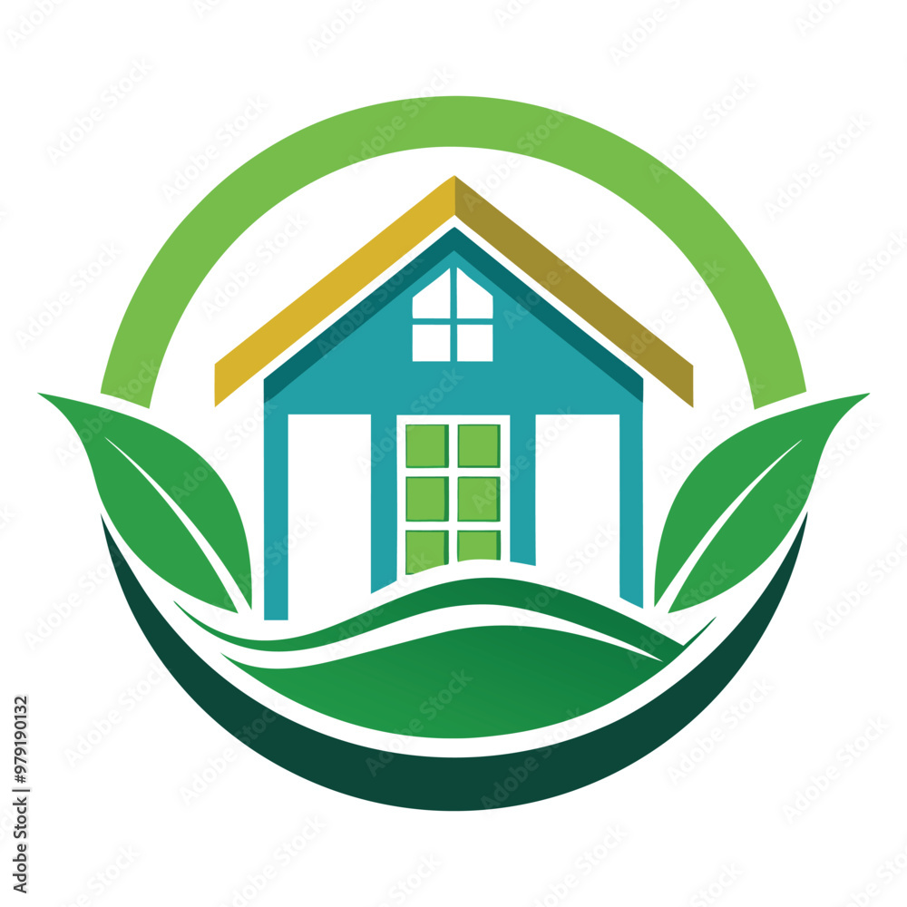 Home icon logo design Home icon logo design