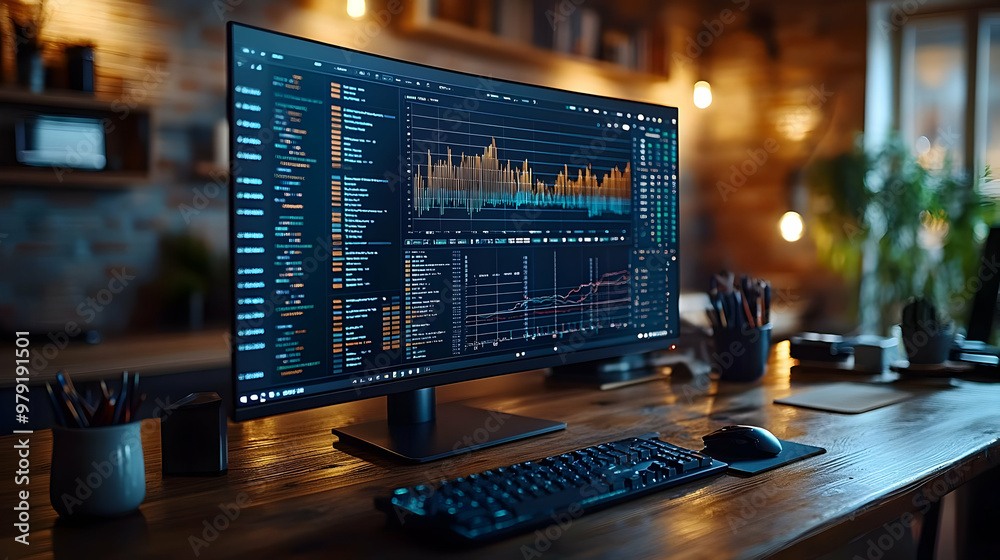 Financial Data Analysis Photo - Stock Market Charts Financial Data Analysis Photo - Stock Market Charts