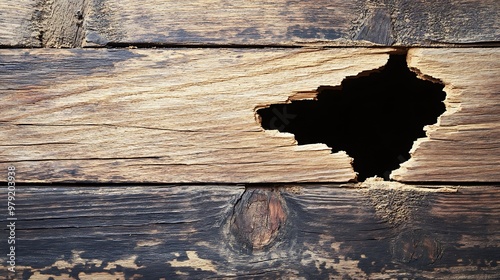 The image can be named as Old Wooden Texture with Natural Patterns and Rough Surface photo