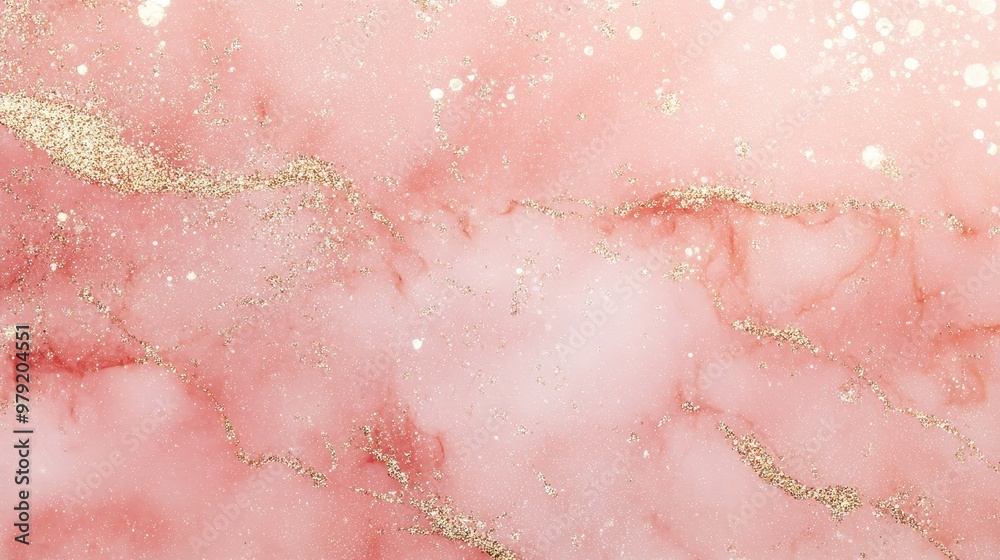 A soft pink marble texture with golden accents, ideal for backgrounds and design projects. A soft pink marble texture with golden accents, ideal for backgrounds and design projects.