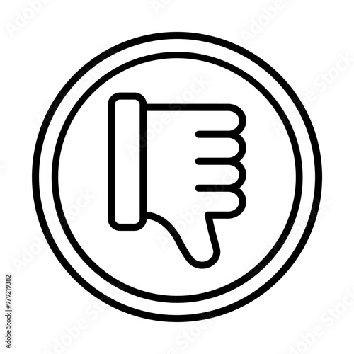 Cons line icon