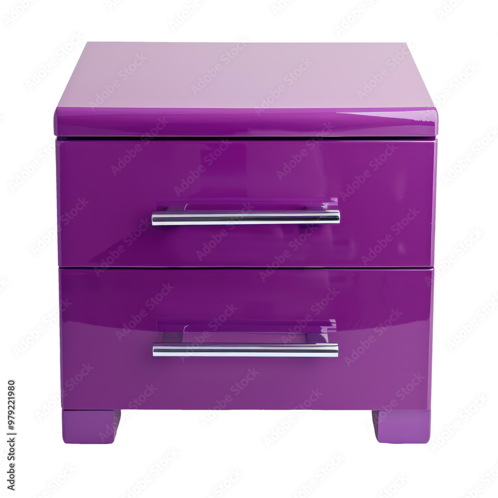 purple modern bedside table isolated on white or transparent png purple modern bedside table isolated on white or transparent png