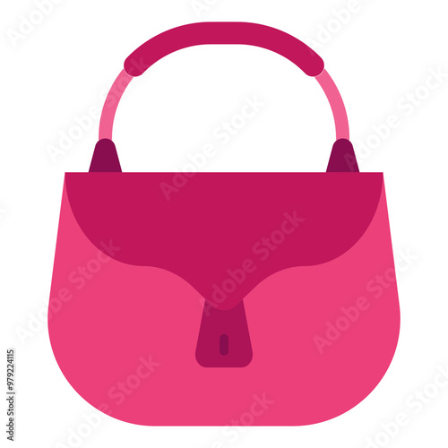 Purse Vector Flat Icon Design