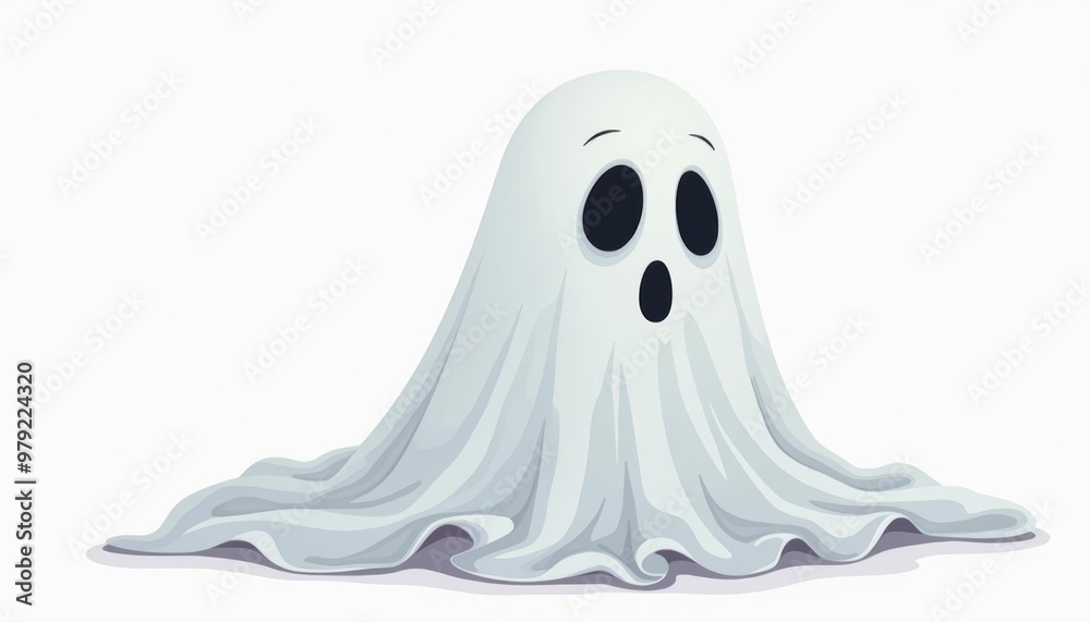 Eerie Ghost Illustration Eerie Ghost Illustration