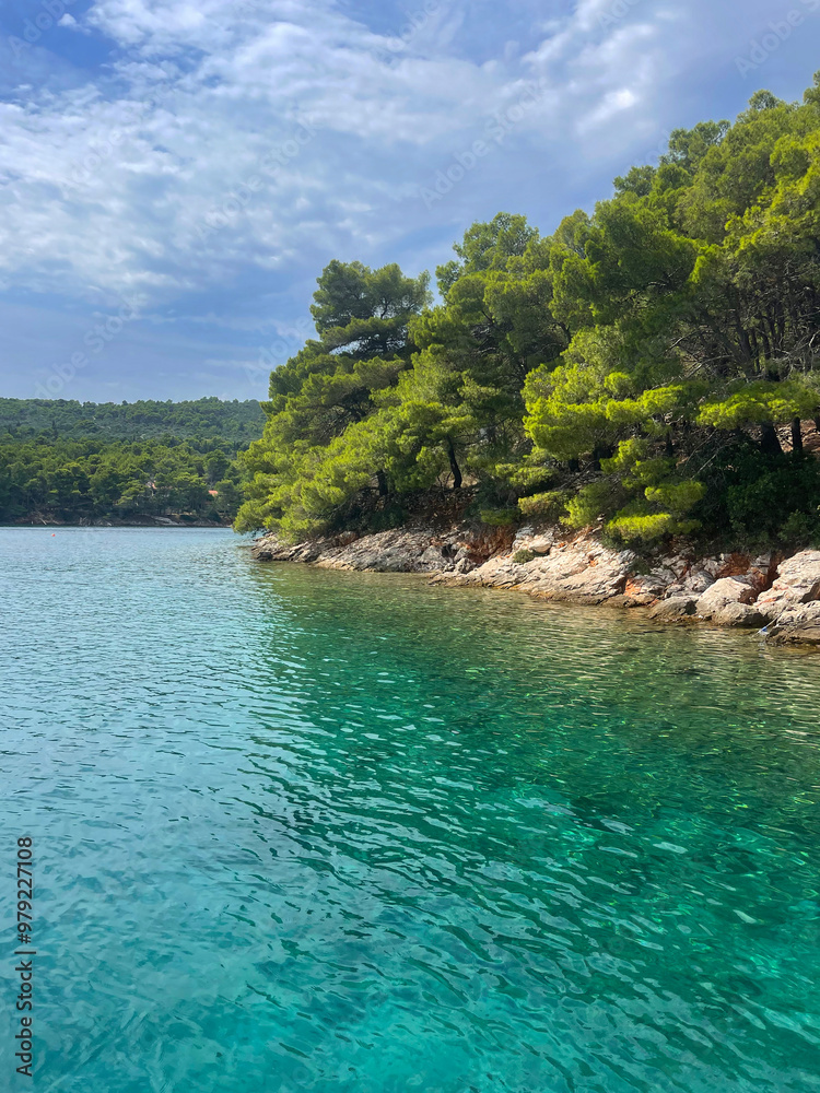 Fototapeta premium tropical island in the sea