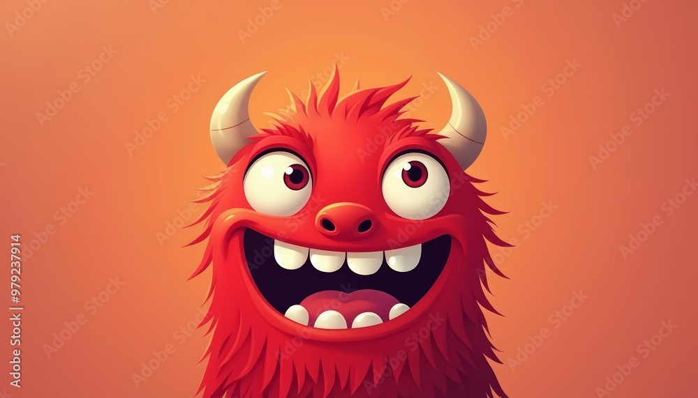 Obraz premium Joyful Creature Ready for Adventure