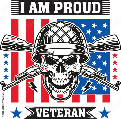 If you work hard you will shine in life illustrator vector design inspirational quotes Veteran T-shart  design.