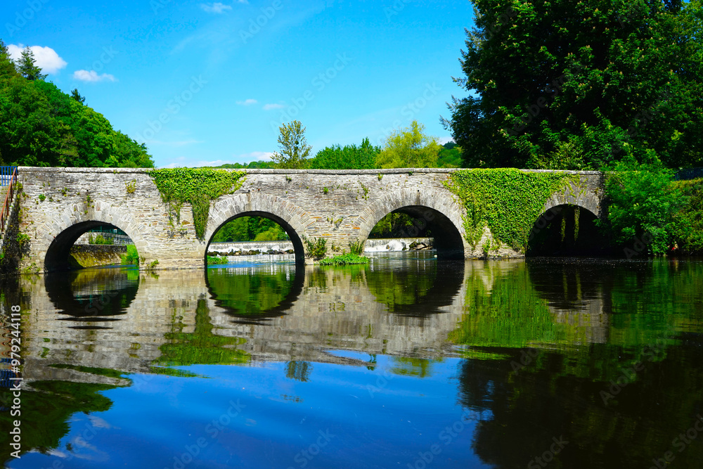 Fototapeta premium canal de Nantes a Brest