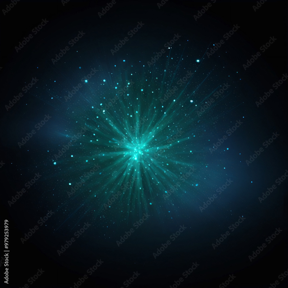 Dark blue and light blue glow particle abstract background. Dark blue and light blue glow particle abstract background.