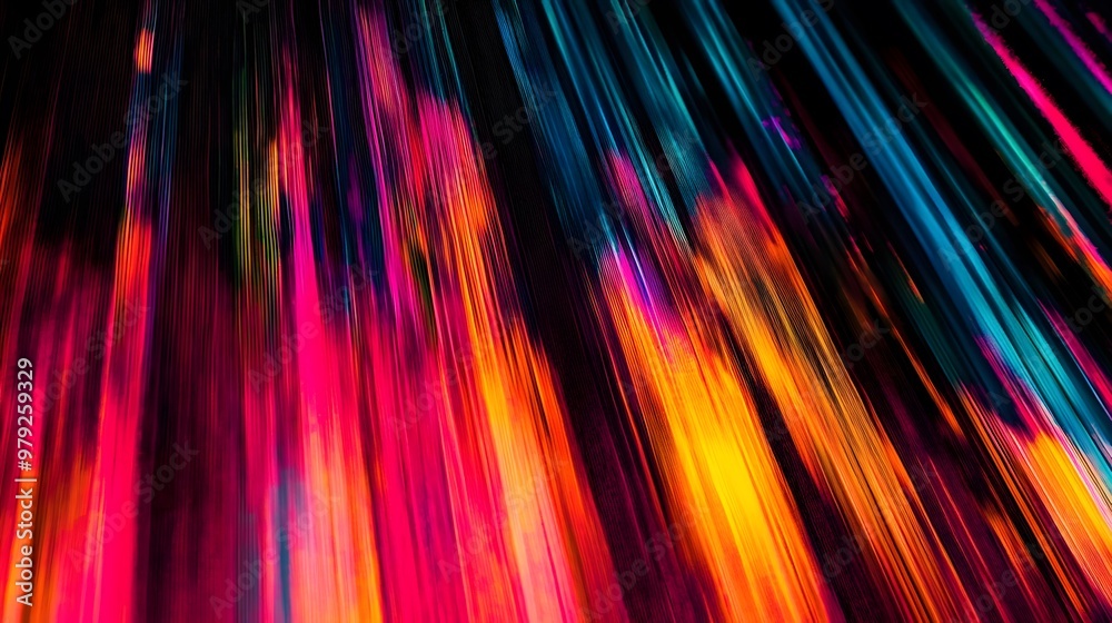 Abstract Diagonal Lines with Vibrant Colors and Textures Abstract Diagonal Lines with Vibrant Colors and Textures