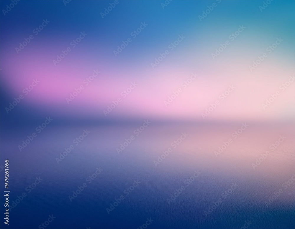Soft gradient aesthetic background with depth of field for a dreamy and ethereal feel