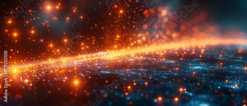 Explore the digital frontier with an electrifying background designed for tech enthusiasts and AI aficionados. This vibrant image captures the essence of technology, data, and cutting-edge graphics.