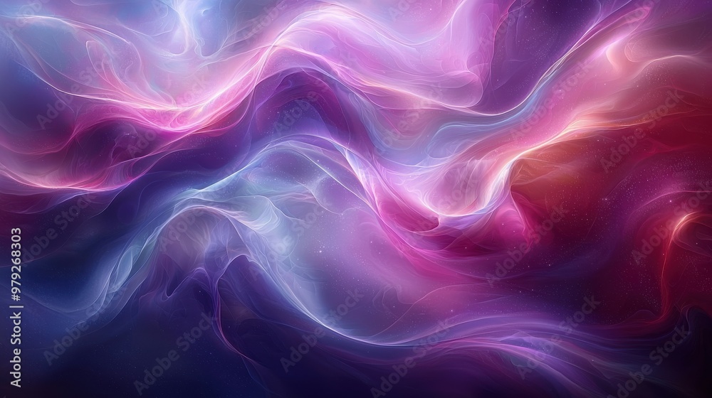 Swirling colors create a mesmerizing abstract pattern reminiscent of interstellar space and cosmic energy at twilight Swirling colors create a mesmerizing abstract pattern reminiscent of interstellar space and cosmic energy at twilight