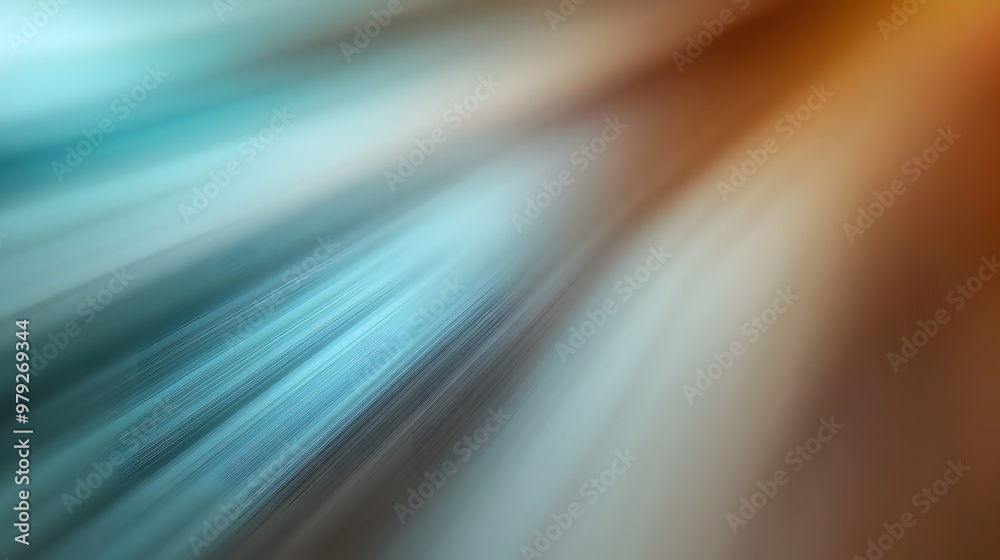 Abstract Teal and Brown Blurred Background Abstract Teal and Brown Blurred Background