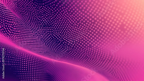 Wallpaper Mural A purple background with a lot of dots Torontodigital.ca