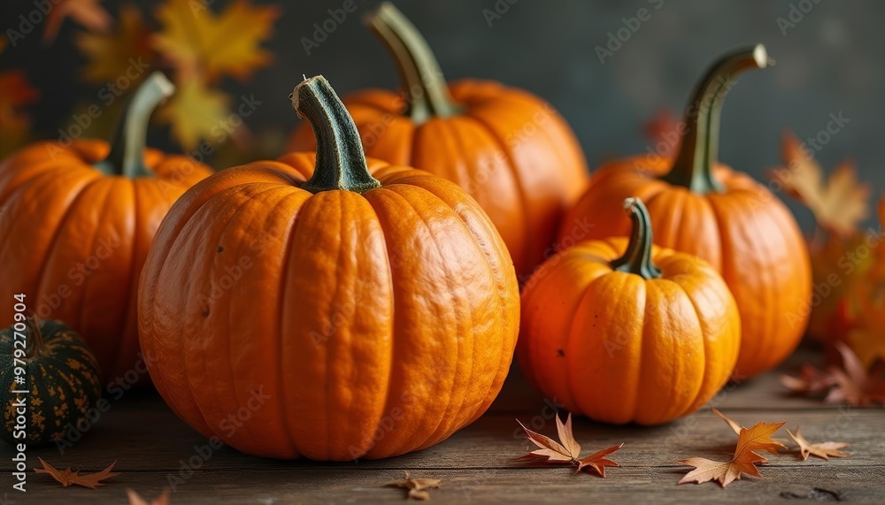 Autumns bounty captured in a moment of still life Autumns bounty captured in a moment of still life